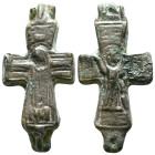 BYZANTINE EMPIRE.Bronze Cross.(8th-10th century).Ae. Reference: Condition: Very Fine

Weight: 37,1 gr. Diameter: 50,5 mm