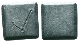 ANCIENT BYZANTINE BRONZE COMMERCİAL WEIGHT.(Circa 6th-9th Century).Ae. Reference: Condition: Very Fine

Weight: 9,18 gr. Diameter: 18,3 mm