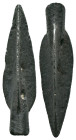 Ancient Bronze Arrowhead Reference: Condition: Very Fine

Weight: 3,45 gr. Diameter: 35,1 mm