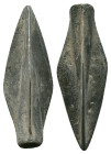 Ancient Bronze Arrowhead Reference: Condition: Very Fine

Weight: 2,53 gr. Diameter: 30,1 mm