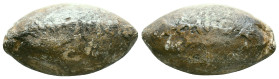 Ancient Lead Sling Bullet, 2nd–1st century BCE Reference : Condition: Very Fine 

Weight: 39,5 gr. Diameter: 32,2 mm