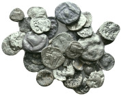 Lot of 30 Silver Obols(SOLD AS SEEN,NO RETURN.)

Reference :
Condition: Very Fine