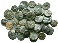 Lot of 40 Bronze Obols(SOLD AS SEEN,NO RETURN.)

Reference :
Condition: Very Fine