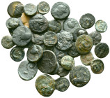 Lot of 40 Bronze Obols(SOLD AS SEEN,NO RETURN.)

Reference :
Condition: Very Fine