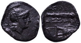 KINGS of MACEDON. Kassander, 316-297 BC. Uncertain mint in Western Anatolia. Obv: Helmeted head of Athena right. Rev: ΒΑΣΙΛΕΩΣ / ΚΑΣΣΑΝΔΡΟΥ. Club abov...
