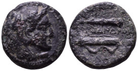 KINGS of MACEDON. Alexander III the Great, 336-323 BC. Uncertain mint in Macedon. Obv: Head of Herakles right, wearing lion skin. Rev: AΛΕΞΑNΔΡoY. Qui...