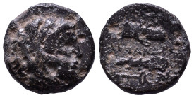 KINGS of MACEDON. Alexander III ‘the Great’, 336-323 BC. Uncertain mint in Macedon. Obv: Head of Herakles to right, wearing lion skin headdress. Rev: ...