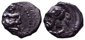 CILICIA. Tarsos. Pharnabazos. Persian military commander, 380-374 BC. Obv: Baaltars seated left, holding lotus-tipped scepter. Rev: Helmeted and beard...