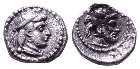 CILICIA. Tarsos, Tarkumuwa (Datames), Satrap of Cilicia and Cappadocia. Circa 384-361/0 BC. Obv: Diademed female head right. Rev: Helmeted male head r...