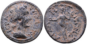 PHRYGIA. Aezanis. Pseudo-autonomous. Time of Gallienus, 260-268. Obv: ΙΕΡΑ ϹΥΝΚΛΗΤΟϹ Youthful head of Senate right. Rev: ΑΙΖΑΝΕΙΤΩΝ Athena standing le...