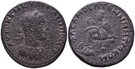 SYRIA. Commagene. Samosata. Philip I, 244-249. Obv: AVTOK K M IOV ΦIΛIΠΠ CEB Laureate, draped, and cuirassed bust right. Obv: ΦΛA CAMOCATEWN MHTPOKOM ...