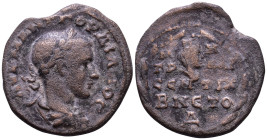 CAPPADOCIA. Caesarea. Gordian III, 238-244. Dated RY 4 (240/1). Obv: AV K M ANT ΓOPΔIANOC Laureate, draped and cuirassed bust right. Rev: M - H / TP -...