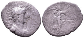 CAPPADOCIA. Caesarea. Hadrian, 117-138. AR Hemidrachm. Obv: AYTO KAIC TPAI AΔPIANOC CЄBACT. Laureate, draped and cuirassed bust of Hadrian, right. Rev...