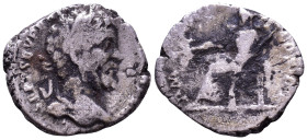 Septimius Severus, 193-211. AR Denarius. Uncertain. 18mm, 2,37g