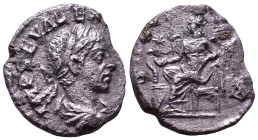 Severus Alexander. 222-235 AD. Denarius. Antioch mint. Obv: IMP SEV ALEXAND AVG Laureate, draped and cuirassed bust right. Rev: SALVS PVBLICA Salus se...