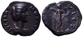 Julia Domna. Augusta, 193-211. AR Denarius. Rome, 193-196. Obv: IVLIA DOMNA AVG Draped bust of Julia Domna right, seen from front, air waved in ridges...