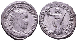 Philip I, 244-249. AR Antoninianus. 21mm, 4,56g