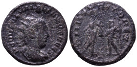 Valerian II, Caesar, 256-258. Billon Antoninianus. 20mm, 3,72g