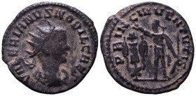 Valerian II, Caesar, 256-258. Billon Antoninianus. 20mm, 2,51g