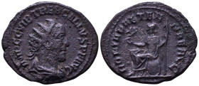 Trebonianus Gallus, 251-253. Billon Antoninianus. Æ 23mm, 3,58g