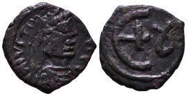Justinian I, 527-565. Æ 14mm, 1,63g