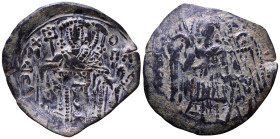Michael VIII Palaeologus, 1261-1282. Trachy Æ 27mm, 2,37g