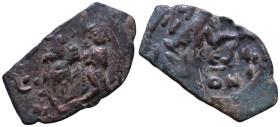 Uncertain Byzantine Coin Overstrike Æ 25mm, 2,97g