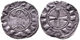 Crusaders, Antioch. Bohemund III, 1163-1201. AR Denier 17mm, 0,87g