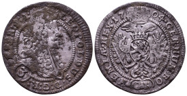 Austria. Holy Roman Empire. Leopold I. 1657-1705. 3 Kreuzer AR 20mm, 1,53g
