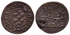 Rechenpfennig Æ 12mm, 0,37g