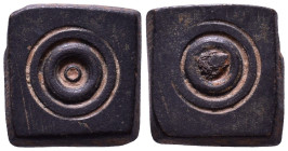 Byzantine Bronze Weight, eye pattern 13mm, 5,86g