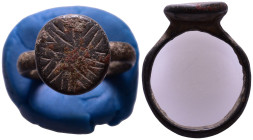 Byzantine/Medieval Bronze Ring 26mm, 6,03g