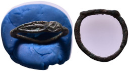 Byzantine/Medieval Bronze Ring 19mm, 1,42g