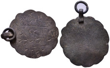 Islamic Bronze Pendant 25mm, 2,74g