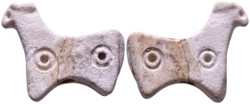 Ancient Stone Pendant, repaired 32mm, 6,59g