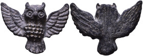 Early Modern Age Owl Applique 49mm, 18,43g