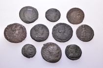 Lot of 10 Coins *Sold as seen* No return