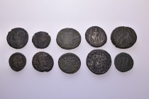 Lot of 10 Coins *Sold as seen* No return