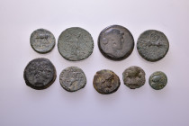 Lot of 9 Coins *Sold as seen* No return