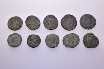 Lot of 10 Coins *Sold as seen* No return