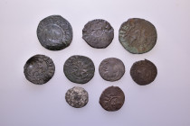 Lot of 9 Coins *Sold as seen* No return