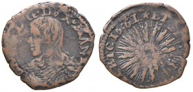 MANTOVA Carlo II (1647-1665) Quattrino 1661 - MIR (Casale) 361 CU (g 1,33)
MB