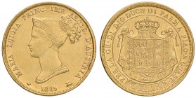 PARMA Maria Luigia (1815-1847) 40 Lire 1815 - Gig. 1 AU (g 12,91) 
BB/BB+