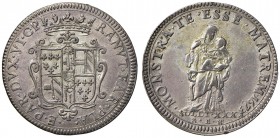 PIACENZA Ranuccio II Farnese (1646-1694) Quarantano 1673 - CNI 2/6 AG (g 7,56) Esemplare di ottima qualità per questo tipo di moneta, assai rara a tro...