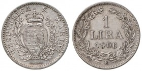 SAN MARINO Lira 1906 - AG (g 4,94)
qSPL
