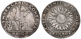 VENEZIA Carlo Contarini (1655-1656) Osella A. I - Pa. 138 AG (g 9,27) RR Da montatura 
MB