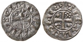 Senato Romano (1350-1439) Denaro provisino - MI (g 1,00) Bellissimo esemplare per questo tipo di moneta 
BB+