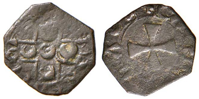 Pio II (1458-1464) Picciolo - Munt. 30 CU (g 0,72) RR
BB