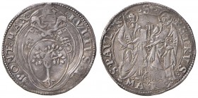 Giulio II (1503-1513) Ancona - Giulio - Munt. 59 AG (g 3,89) RR Forse una minima traccia d’appiccagnolo
BB+