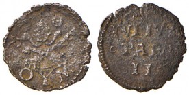 Giulio II (1503-1513) Picciolo - Munt. 52 AG (g 0,63) Corroso 
MB